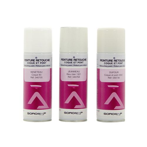 Peinture aérosol - JEANNEAU - GROUPE SOROMAP - de retouche