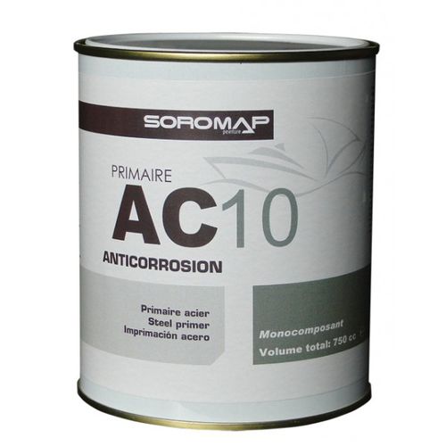 Primaire pour bateau - AC10 - GROUPE SOROMAP - pour acier / monocomposant / antirouille