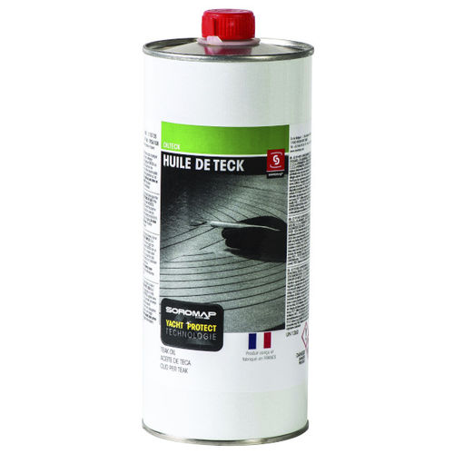 Huile pour bois exotique - OILTECK - GROUPE SOROMAP - pour pont / pour bateau