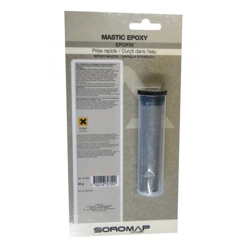 Mastic colle époxy - 56 G - GROUPE SOROMAP