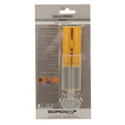 Colle époxy - 70020 - GROUPE SOROMAP - bi-composant / en polyester / multiusage