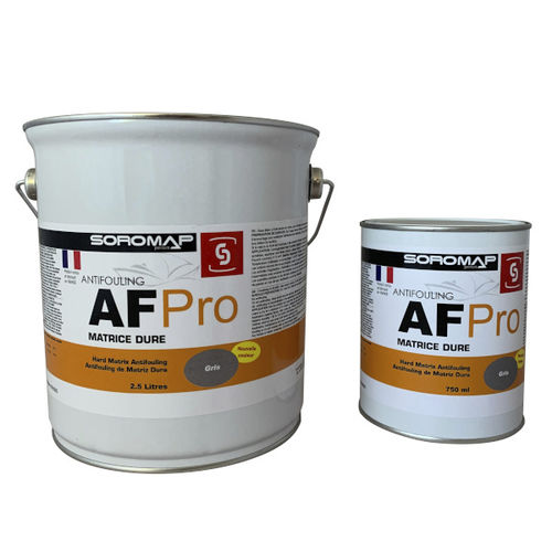 Antifouling pour bateau - AF PRO - GROUPE SOROMAP - à matrice dure / pour bois / pour acier