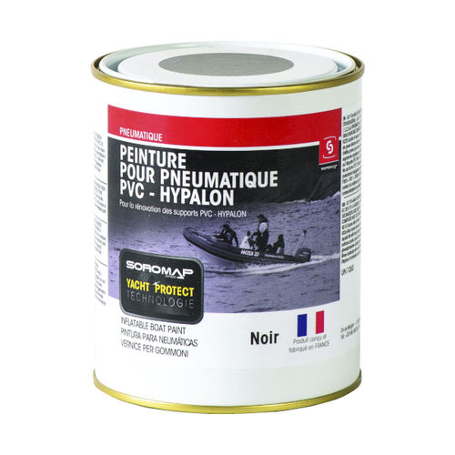 Peinture pour bateau pneumatique - 74344 - GROUPE SOROMAP - en polyuréthane / en néoprène / satinée