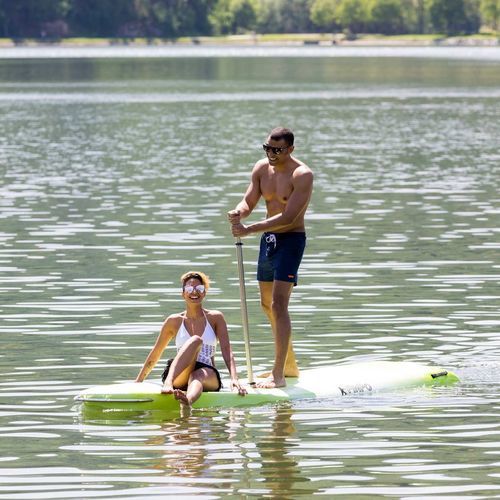 SUP pour fitness - FINPO Production GmbH - débutant / pour adulte / vert