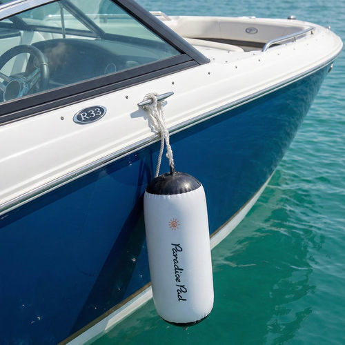 Pare-battage pour bateau - MYinVision, Wassersport und Freizeit Inh. Lyndsey Hieber - pour marina / d'amarrage / gris