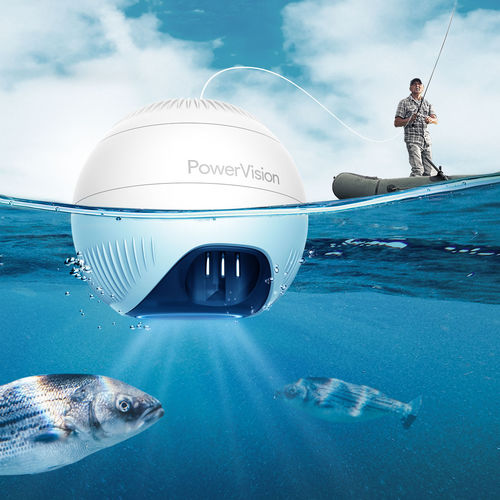 Sondeur de pêche pour bateau - PowerSeeker - Powervision Oy - couleur / portable