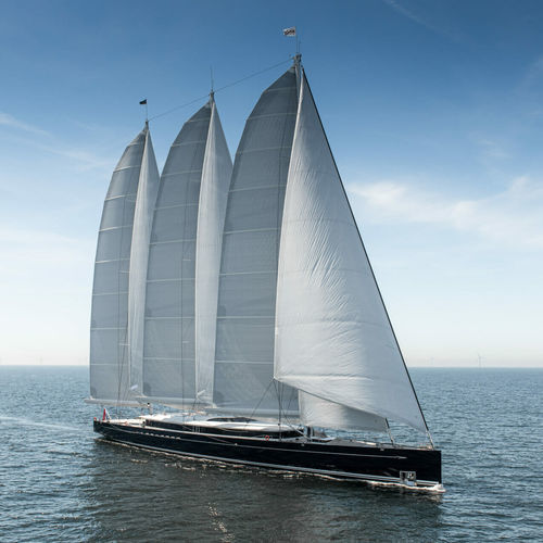 Sailing-superyacht de croisière - Sea Eagle II - Trimm Design BV - à cockpit ouvert / 3 mâts
