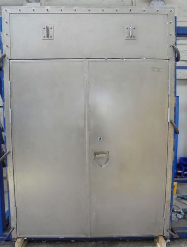Porte pour navire - MML Marine Ltd - A60 / double / en acier inoxydable