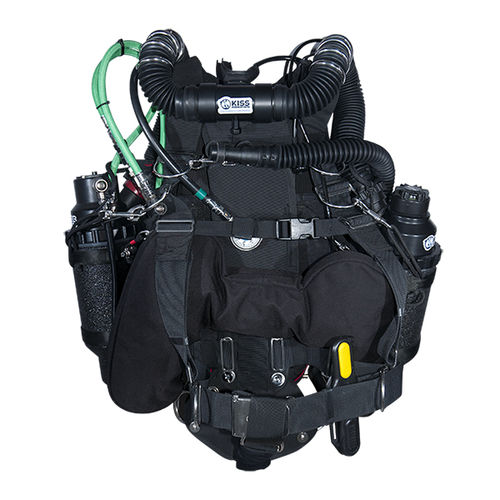 Recycleur de plongée circuit fermé - Spirit SIDEWINDER - KISS Rebreathers