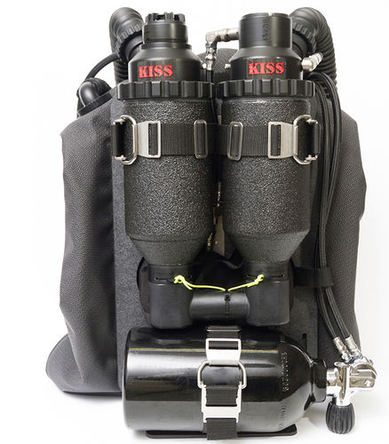 Bouteille de plongée oxygène - KISS Spirit Oxygen Cylinder - KISS Rebreathers - en aluminium