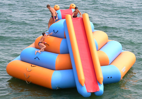 Jeu aquatique pyramide - Vector Inflatables - pour base de loisirs / gonflable / flottant