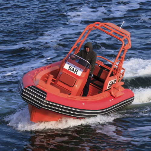 Bateau de recherche et sauvetage - RIB 530 - Vector Inflatables - en aluminium