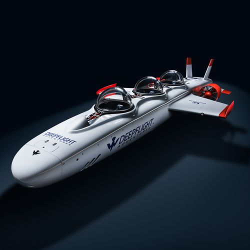 Sous-marin à usage personnel - SUPER FALCON 3S - DeepFlight - de tourisme