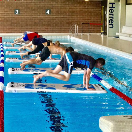 Jeu aquatique matelas - Fitmat 7'6 - Indiana Paddle & Surf - pour base de loisirs / gonflable / flottant