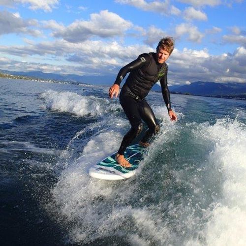 SUP gonflable -  7'10 - Indiana Paddle & Surf - de vagues / débutant / en PVC