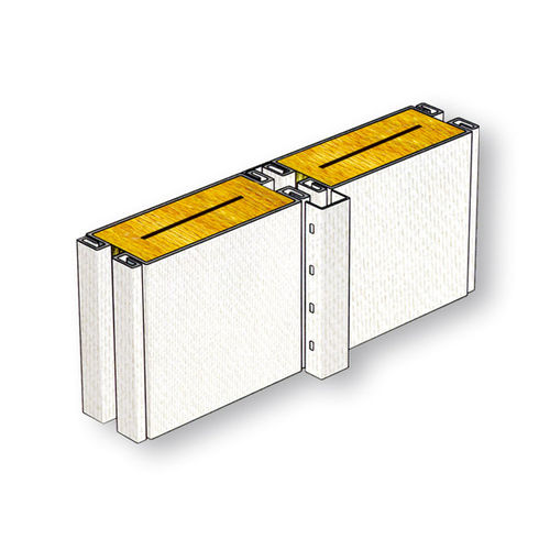 Panneau pour isolation phonique - Type C  - Jiaxing Waldo industry Co.,Ltd - pour cloison de navire / en verre / en composite