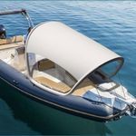 Bimini top pour bateau pneumatique