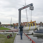 grue pour chantier naval