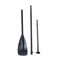 Pagaie Double Pour Paddle, Kayak, SUP Ou Canoë - Longueur ~126 Cm, PVC Et Aluminium, Noire, Neuve