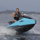 jet-ski électrique / assis / trois places / 90 cv