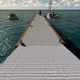 ponton flottant / d'amarrage / pour marina / pour bateau