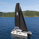 sailing-yacht catamaran / de croisière / de charter / 6 cabines