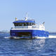 bateau pour ferme aquacole / catamaran / in-bord