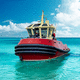 remorqueur / bateau de service offshore / bateau de service portuaire / in-bord