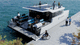 bateau à passagers / catamaran / électrique / en composite