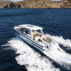 vedette hors-bord / bimoteur / open / soft-top