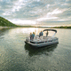 bateau ponton hors-bord / open / de wakeboard / crossover