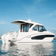 cabin-cruiser hors-bord / bimoteur / avec timonerie / de croisière