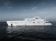 mega-yacht de croisière / raised pilothouse / avec piscine