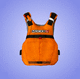 gilet d'aide à la flottabilité pour sports nautiques / pour homme / mousse / orange