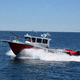 bateau pompier / in-bord / coque rigide