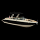 runabout stern-drive / open / à double console / bow-rider