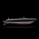 runabout in-bord / open / à double console / bow-rider