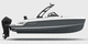runabout hors-bord / essence / open / à console centrale