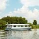 bateau maison in-bord / fluvial / en acier / 2 cabines