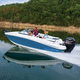 runabout hors-bord / à double console / bow-rider / open