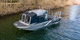 barque in-bord / timonière / eau vive / en aluminium