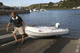 bateau pneumatique hors-bord / semi-rigide / en aluminium / max. 5 personnes
