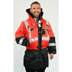 veste à usage professionnel / étanche / avec gilet auto-gonflable incorporé / respirante