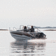 runabout hors-bord / à double console / bow-rider / de ski nautique