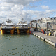 ponton flottant / d'amarrage / pour port / en béton