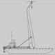 navire spécial barge grue