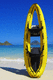 kayak transparent / sit-on-top / gonflable / de loisir
