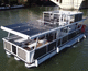 bateau ponton in-bord / hors-bord / électrique / solaire