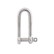 manille pour voilier droite / en inox