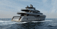 super-yacht de croisière / raised pilothouse / non spécifié / à déplacement